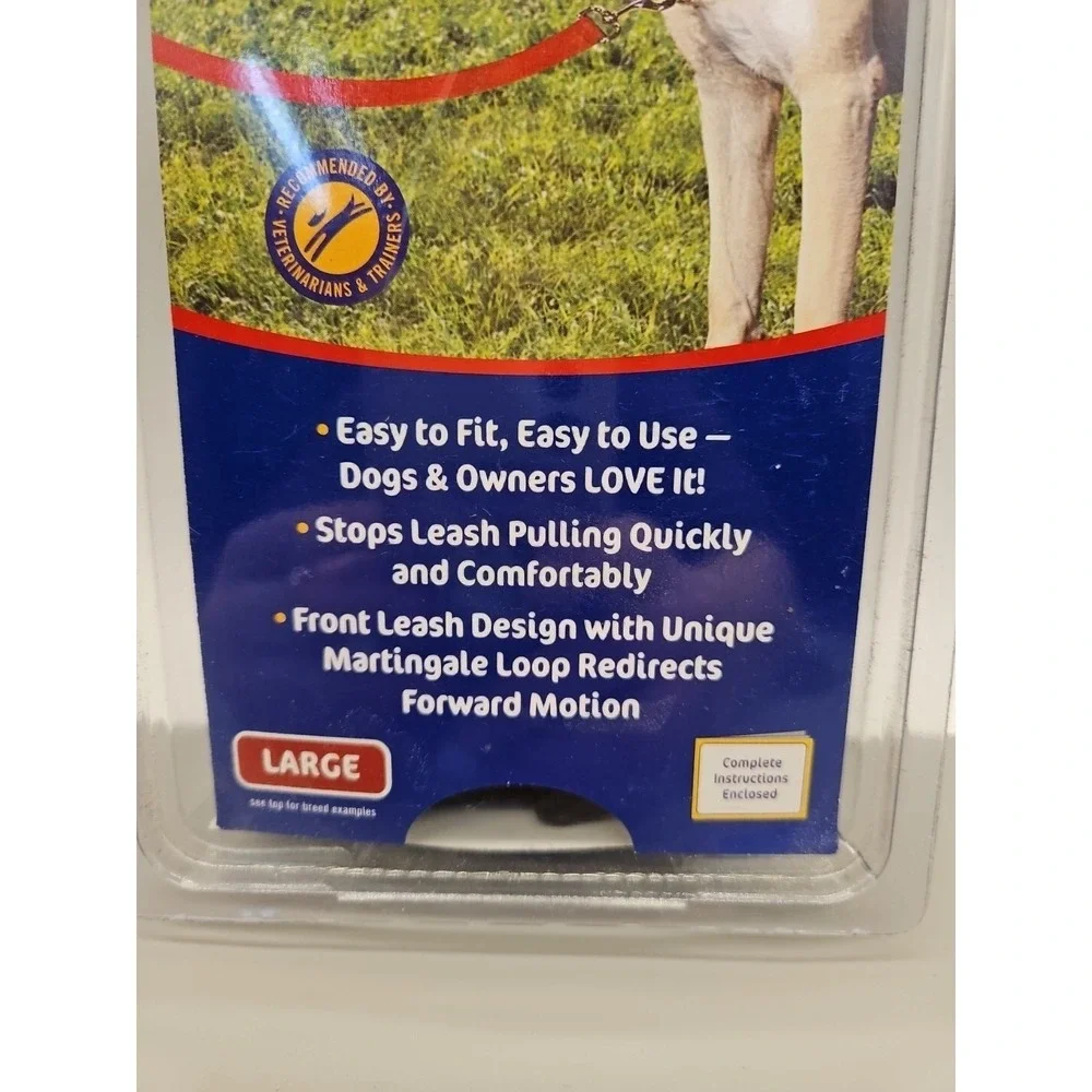 Premier Easy Walk Harness, Size‎ Large, Color Black, Used In Package